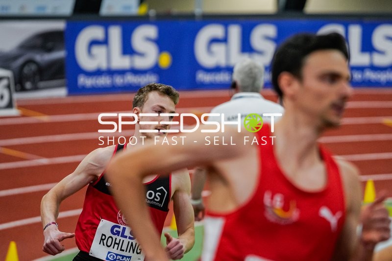 Athlet Rohling läuft