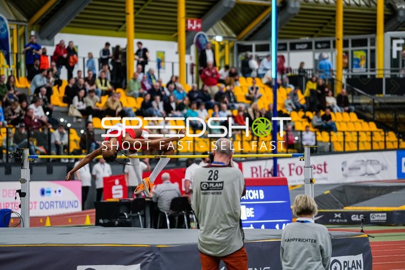 Hochsprung bei DM Dortmund