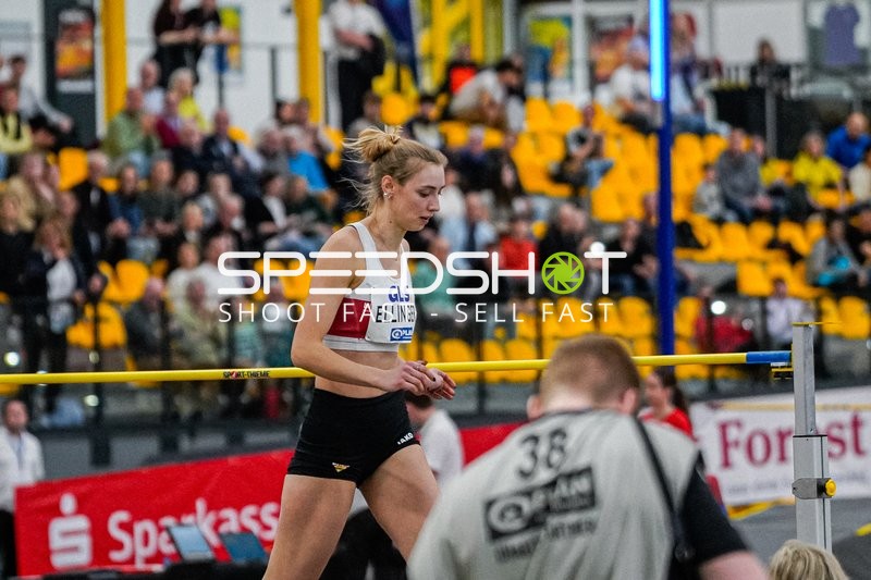 Ellinger beim Hochsprung