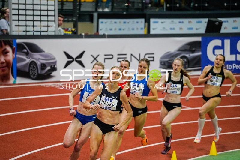 Spannender Lauf bei DM Leichtathletik