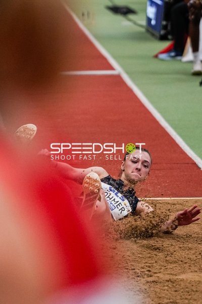 Weitsprung bei DM Leichtathletik