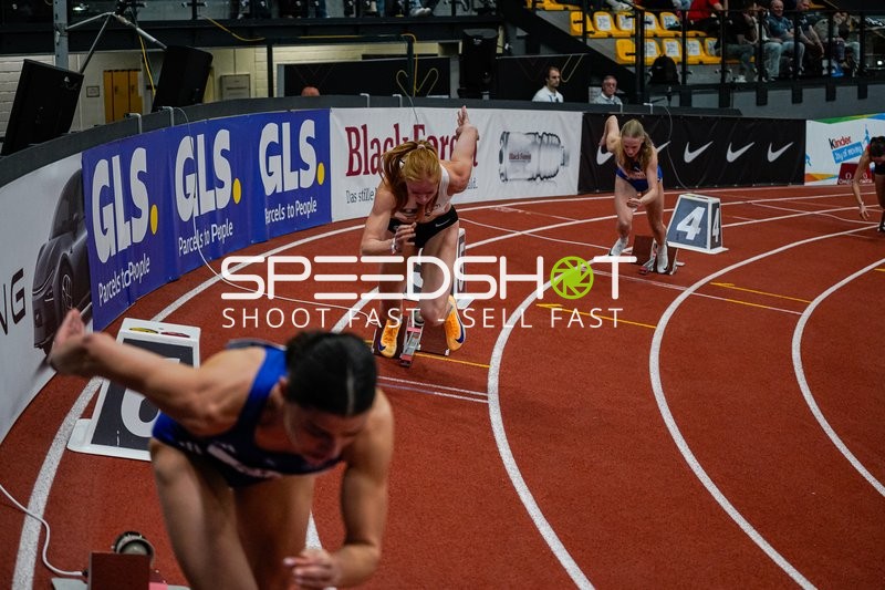 Sprintstart bei DM Leichtathletik
