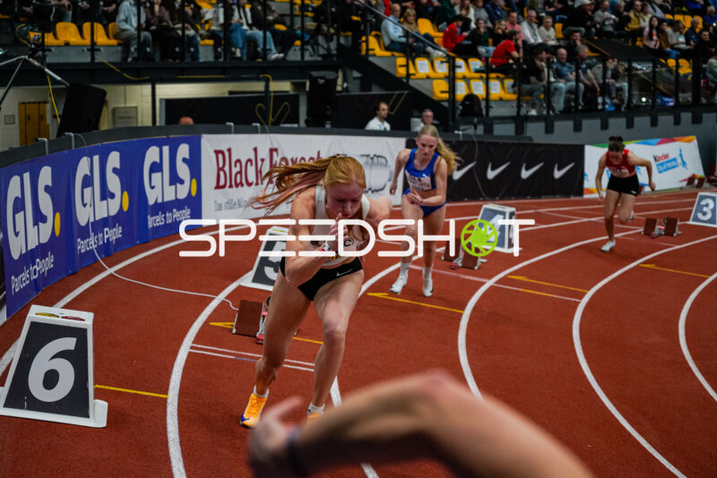 Sprintstart bei DM Leichtathletik