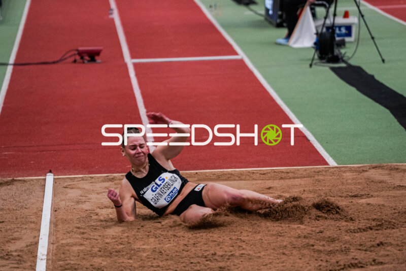 Weitsprung bei DM Leichtathletik