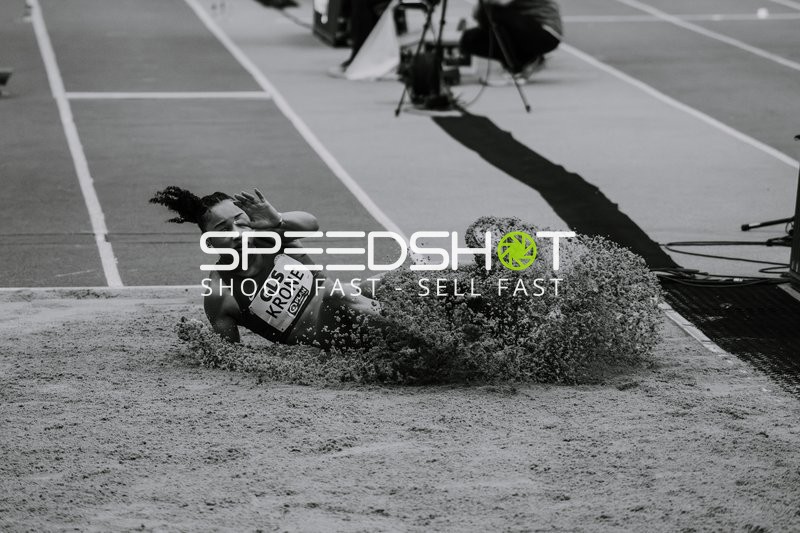 Weitsprung Landung GLS Krone