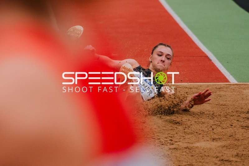 Weitsprung bei DM Leichtathletik