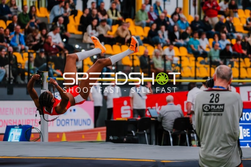 Hochsprung bei DM Dortmund