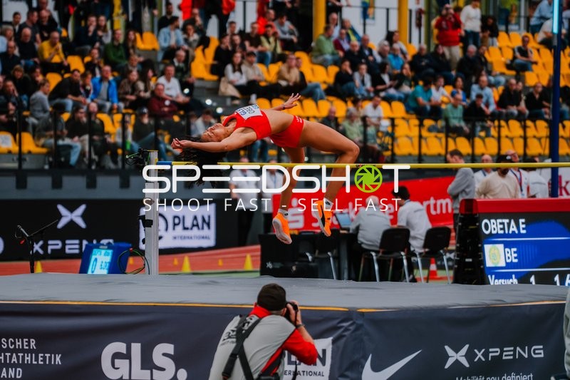 Hochsprung bei DM Dortmund