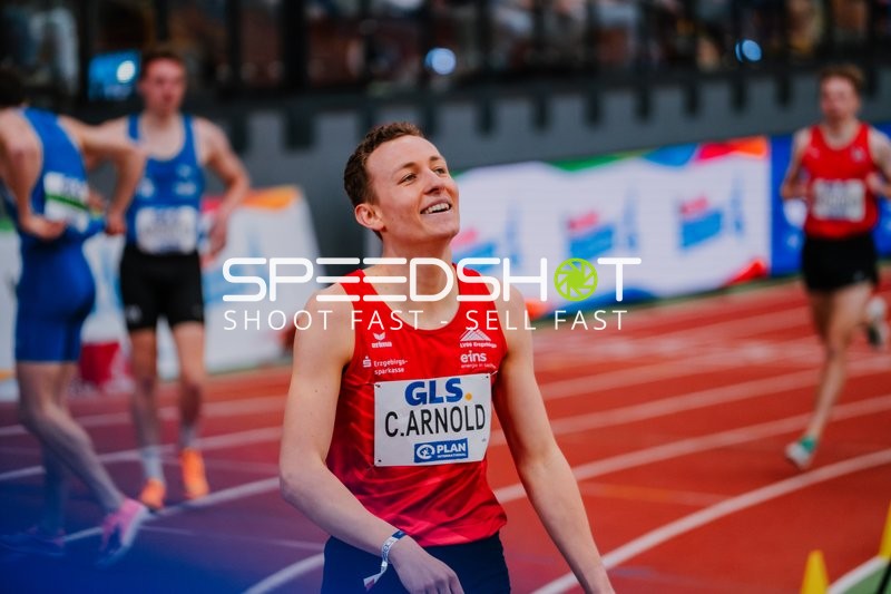 Athlet C. Arnold entspannt