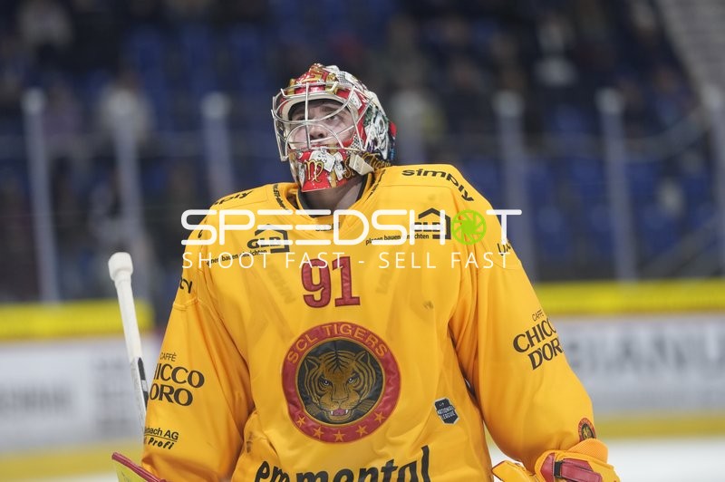 ROBIN MEYER (91; SCL Tigers) in Aktion