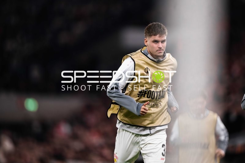 Spieler beim Aufwärmen