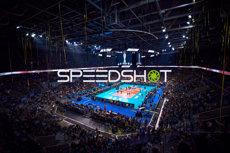 Volleyball Pokalfinale in Mannheim