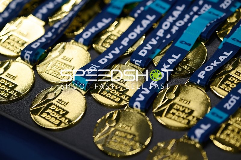 Zoi DVV-Pokalfinale Medaillen