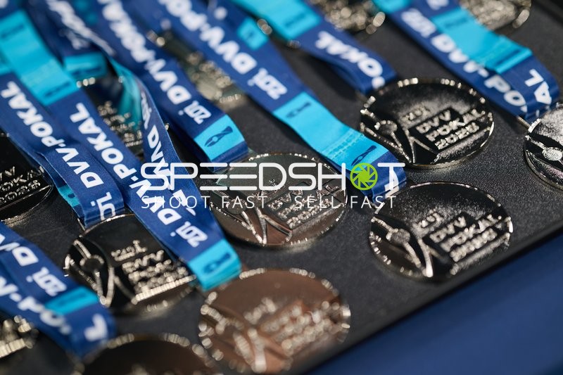 DVV-Pokalfinale Medaillen