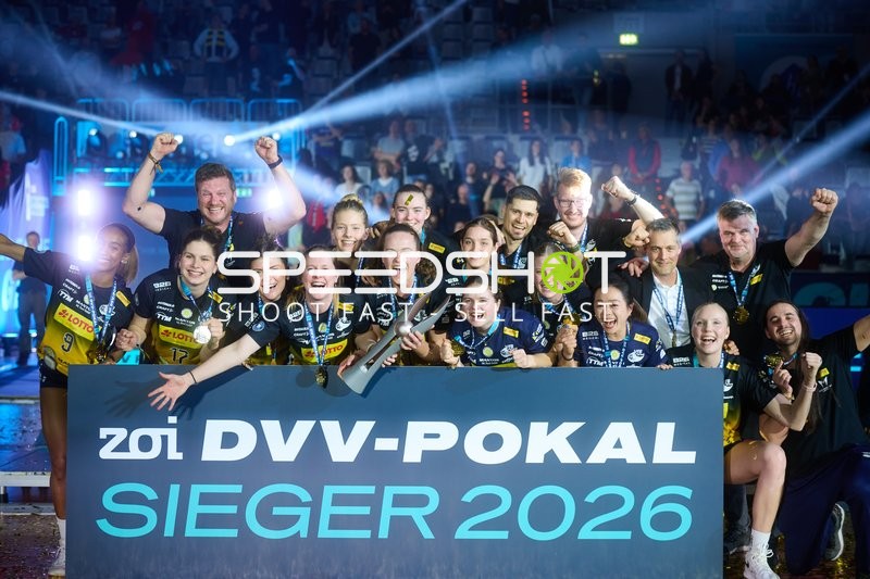 Siegerehrung DVV-Pokal 2026