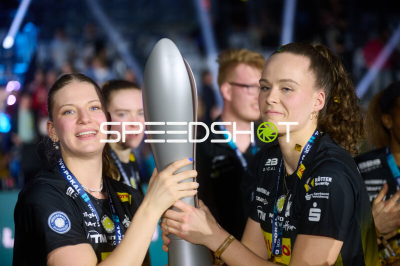 Volleyball Pokalfinale Szene