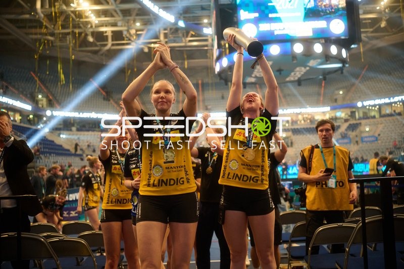 Volleyball Jubel nach Spiel