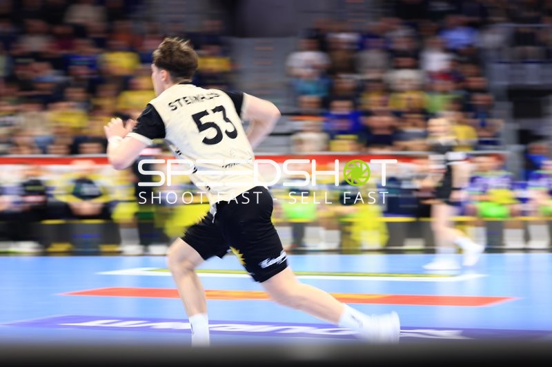 Szene mit Sören Steinhaus (53; Bergischer HC)