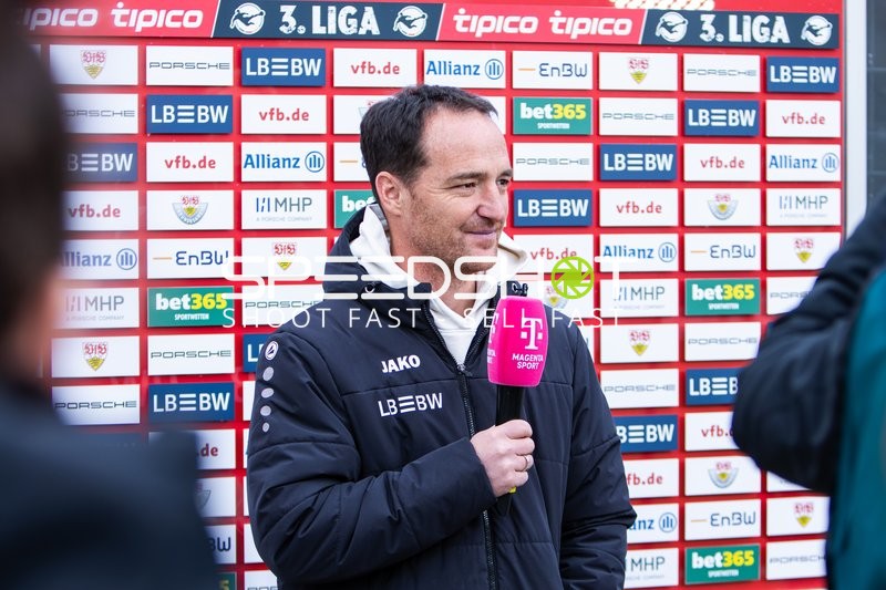 Interview mit Mikrofon