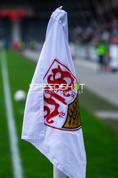 Eckfahne am Spielfeldrand