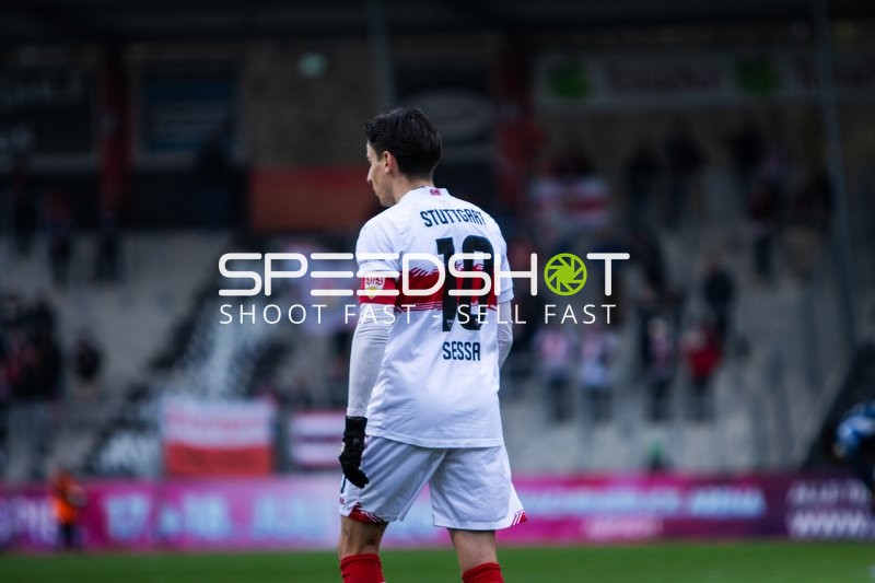 Spieler Nicolás Sessa (10; VfB Stuttgart II) in Aktion