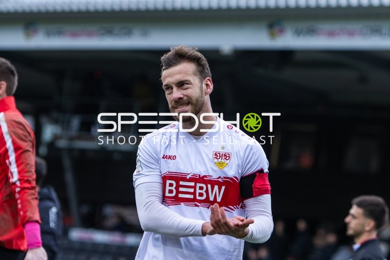 Spieler klatscht Beifall