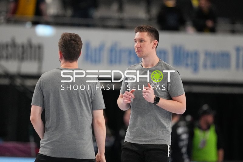 Trainer in der Porsche-Arena