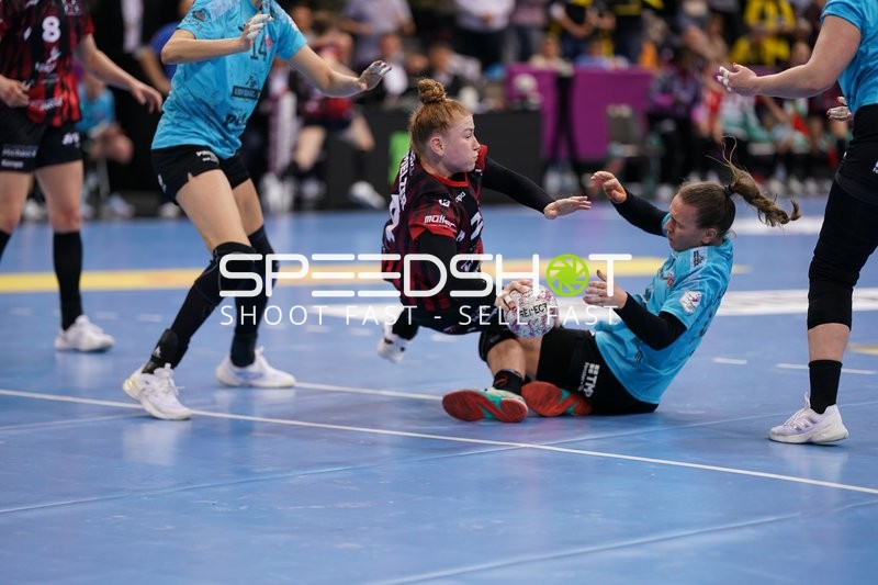 Szene mit Meike Schmelzer (24; HSG Bensheim/Auerbach)