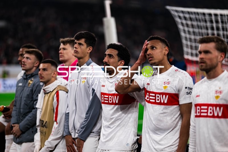 Spieler von VfB Stuttgart in Formation