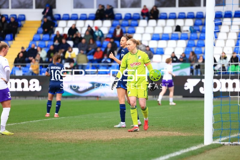 Torwart und Abwehr in Aktion