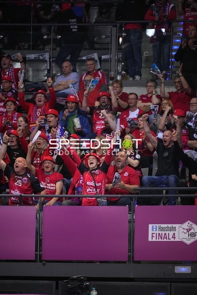 Fan-Szene beim Haushahn Final4