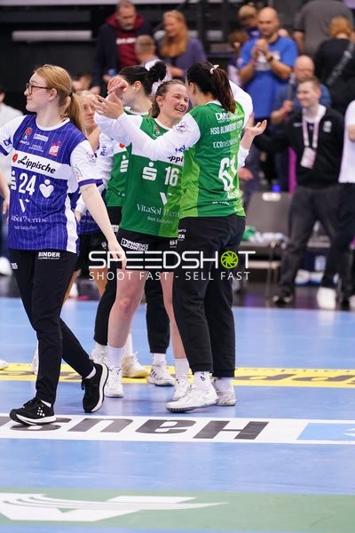 Handball-Szene in Porsche-Arena