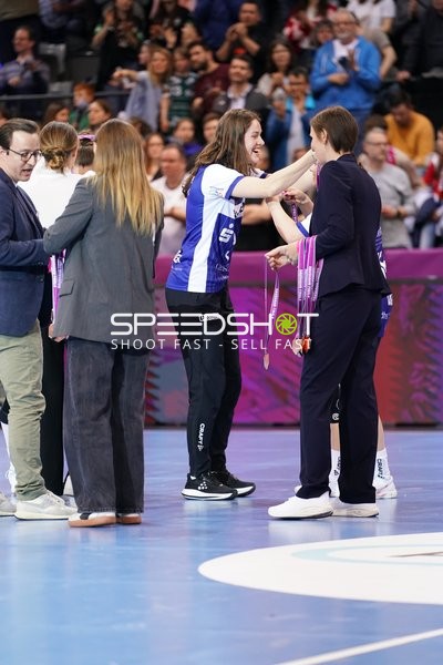 Medaillenvergabe beim Haushahn Final4