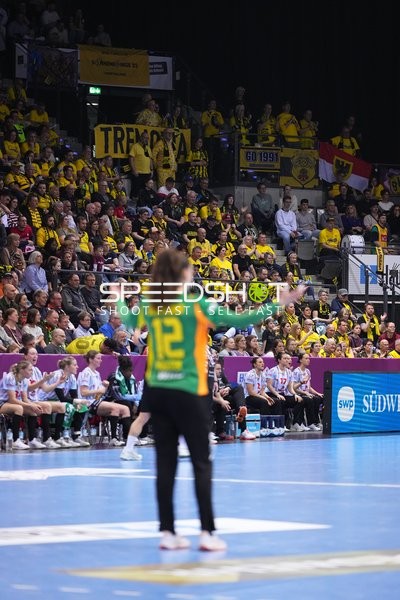 Fan-Szene in der Porsche-Arena