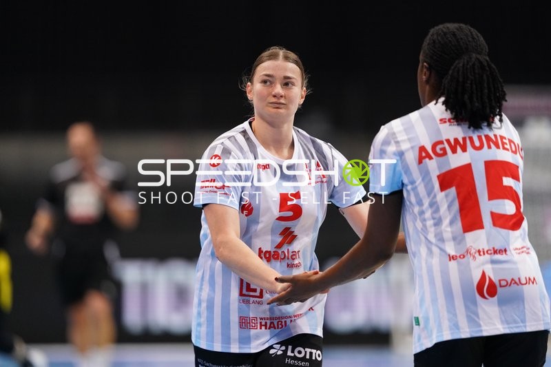 Szene mit Isabell Hurst (5; HSG Bensheim/Auerbach)