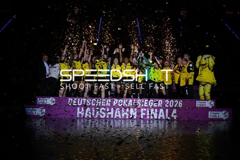 Jubel nach Pokalsieg