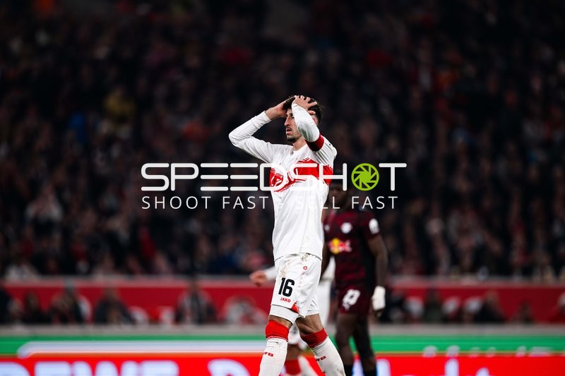 Spieler zeigt Enttäuschung