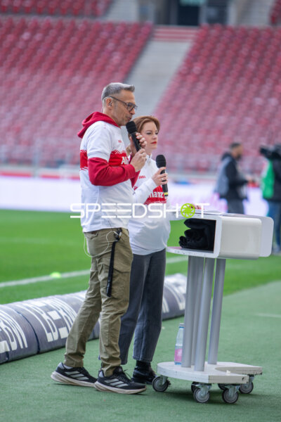 Moderation im Stadion