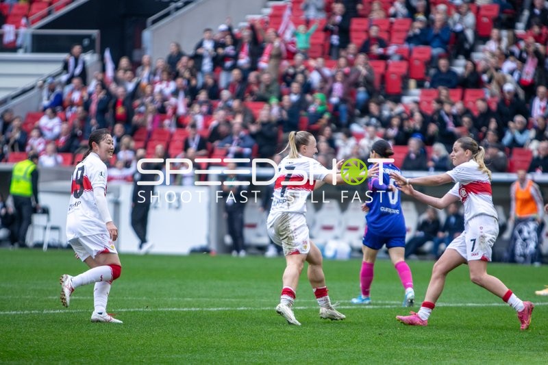 Spielerinnen in Aktion