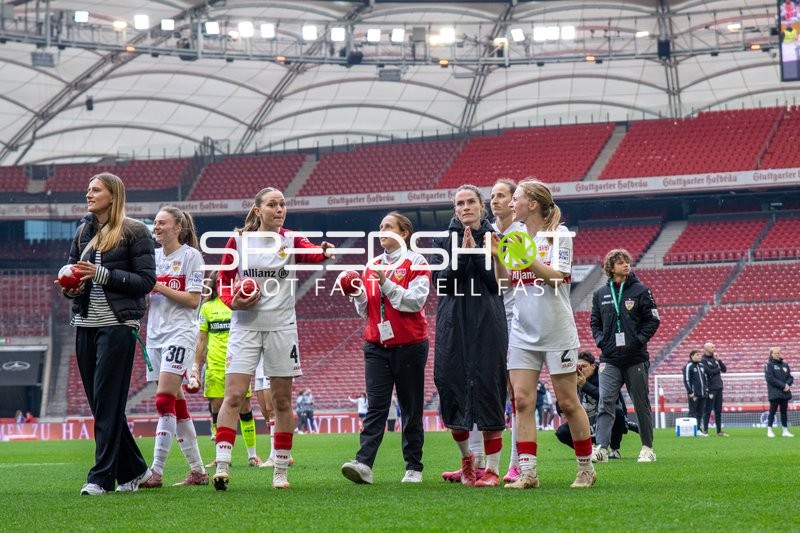 Spielerinnen bedanken sich