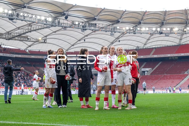 Spielerinnen nach Spiel