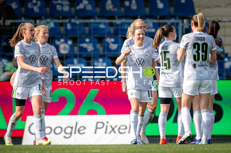 Spielerinnen in Aktion