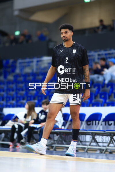 Szene mit Ibrahim Watson-Boye (2; BMA365 Bamberg Baskets)