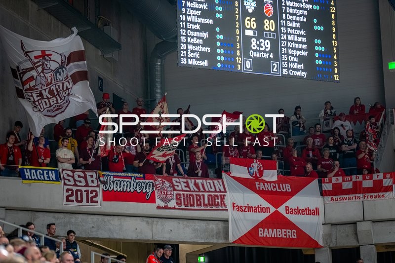 easyCredit BBL: Fan-Szene Bamberg Baskets