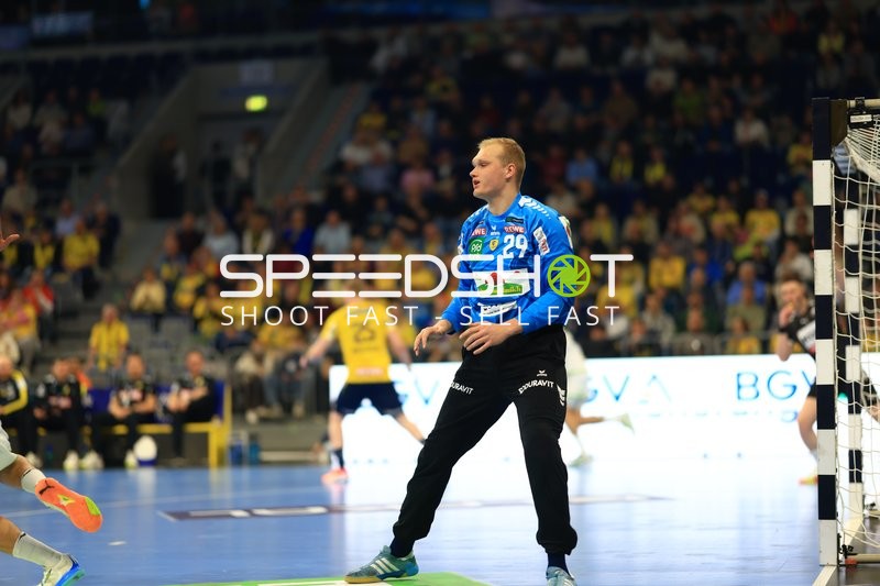 Szene mit David Späth (29; Rhein Neckar Löwen)