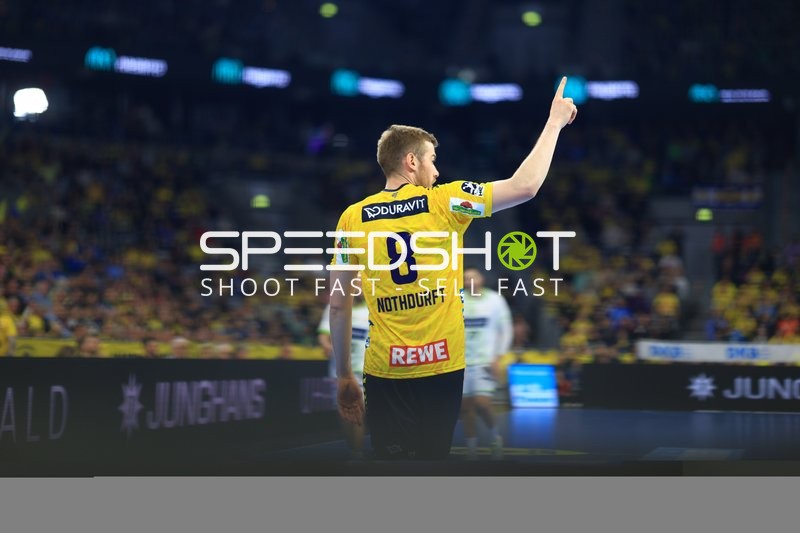 Szene mit Tim Nothdurft (28; Rhein Neckar Löwen)