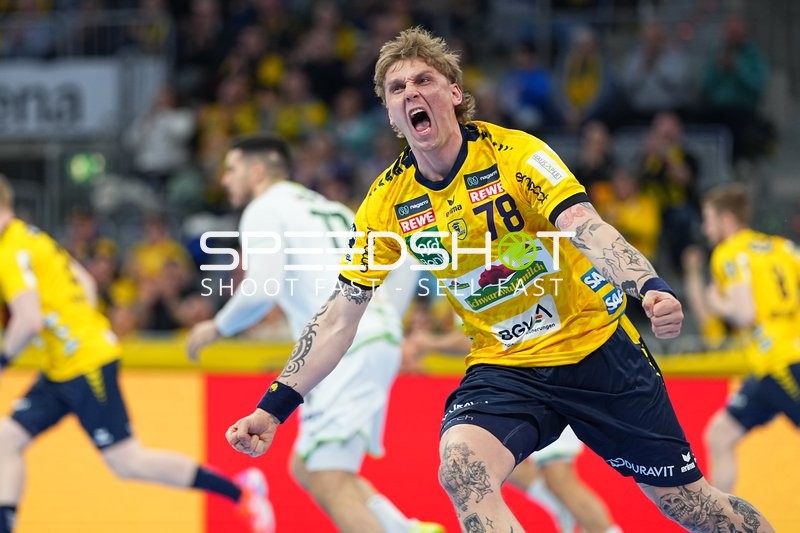 Edwin Aspenbäck (78; Rhein Neckar Löwen) in Aktion