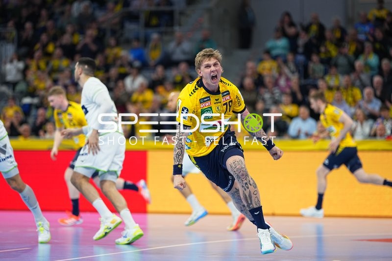 Edwin Aspenbäck (78; Rhein Neckar Löwen) in Aktion