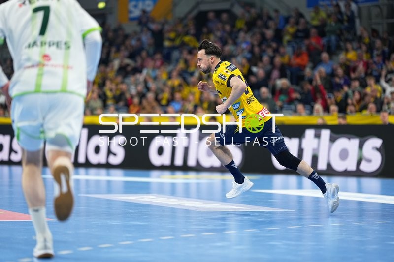 Szene mit Patrick Groetzki (24; Rhein Neckar Löwen)