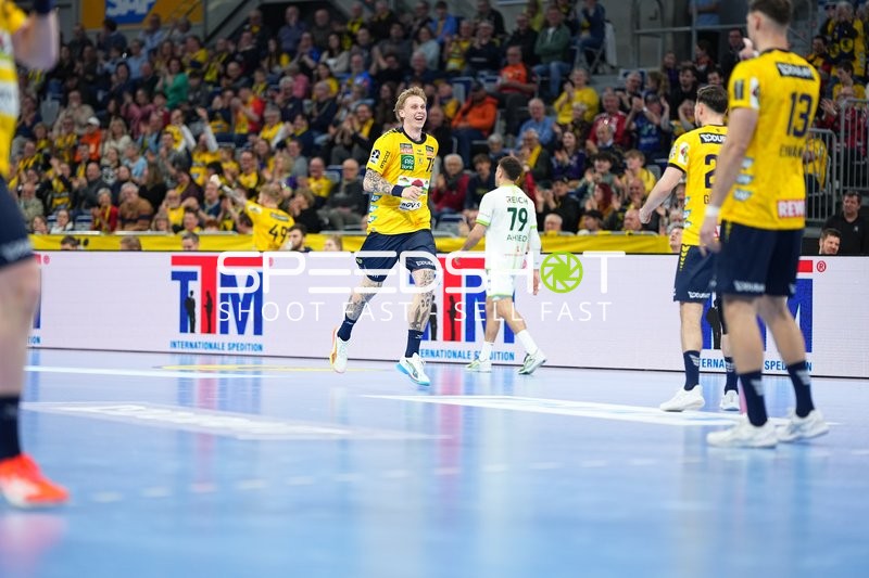 Szene mit Edwin Aspenbäck (78; Rhein Neckar Löwen)